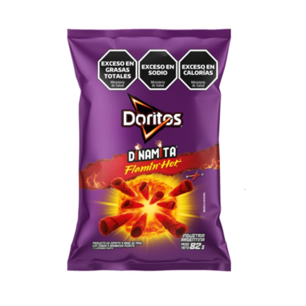 Doritos Dinamita Picantes Flamin Hot 82 Gr.