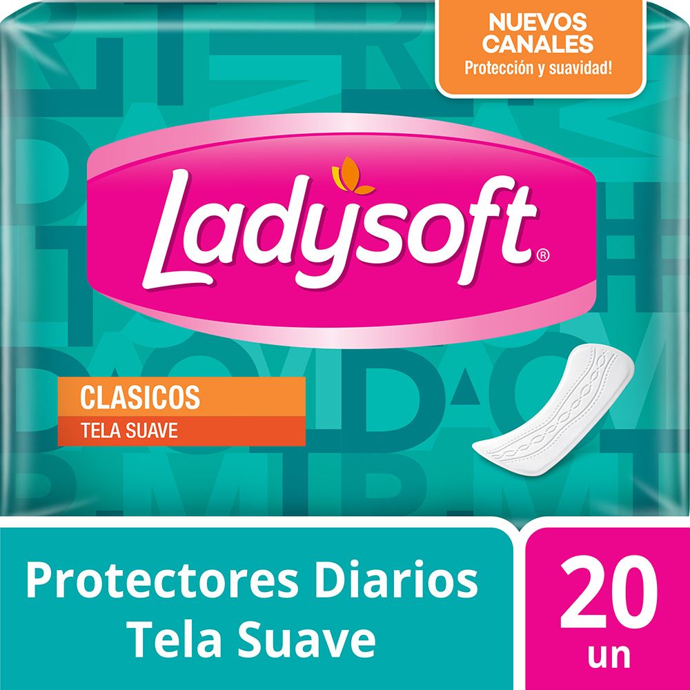 Protectores diarios Ladysoft Clásicos 20 Ud.