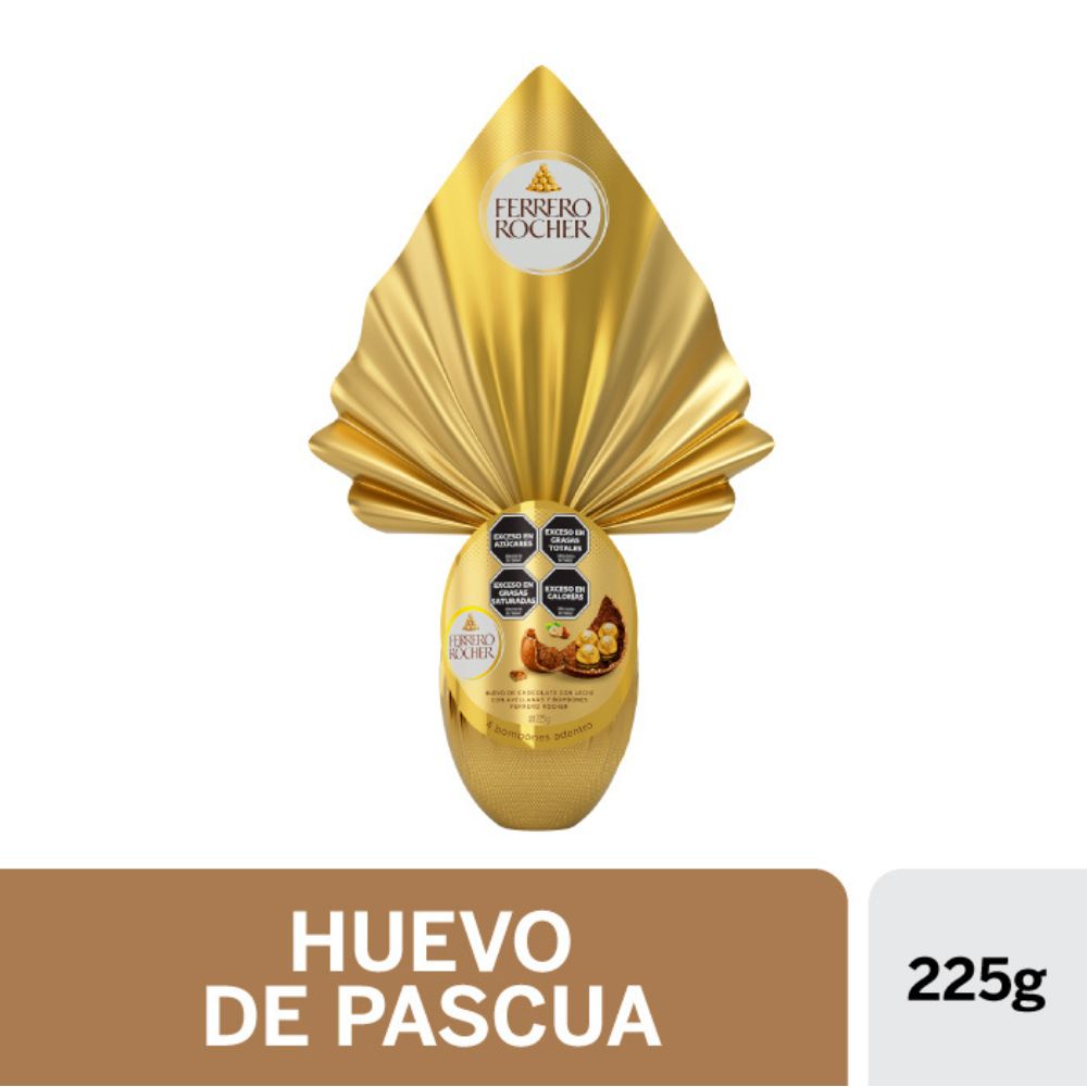 Huevo De Pascua Ferrero Rocher Con Avellanas 225 Gr.