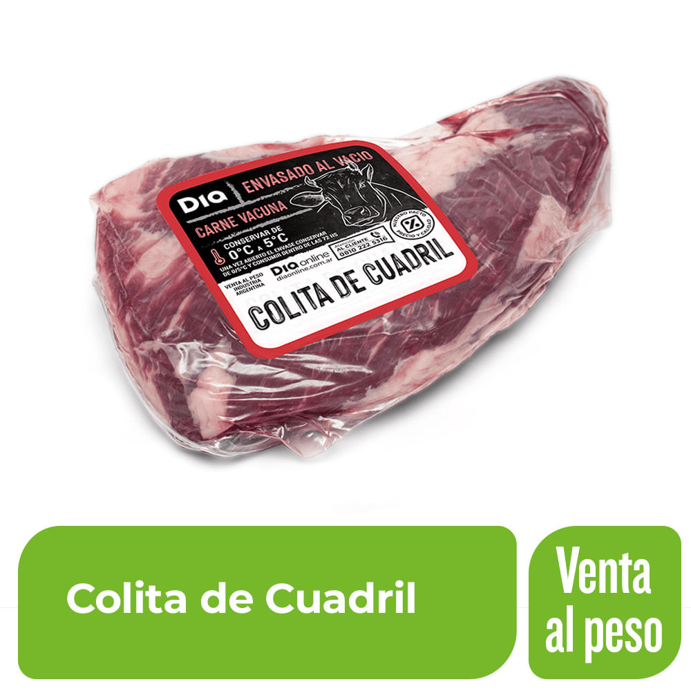 Colita de Cuadril Envasado al Vacío x Kg.