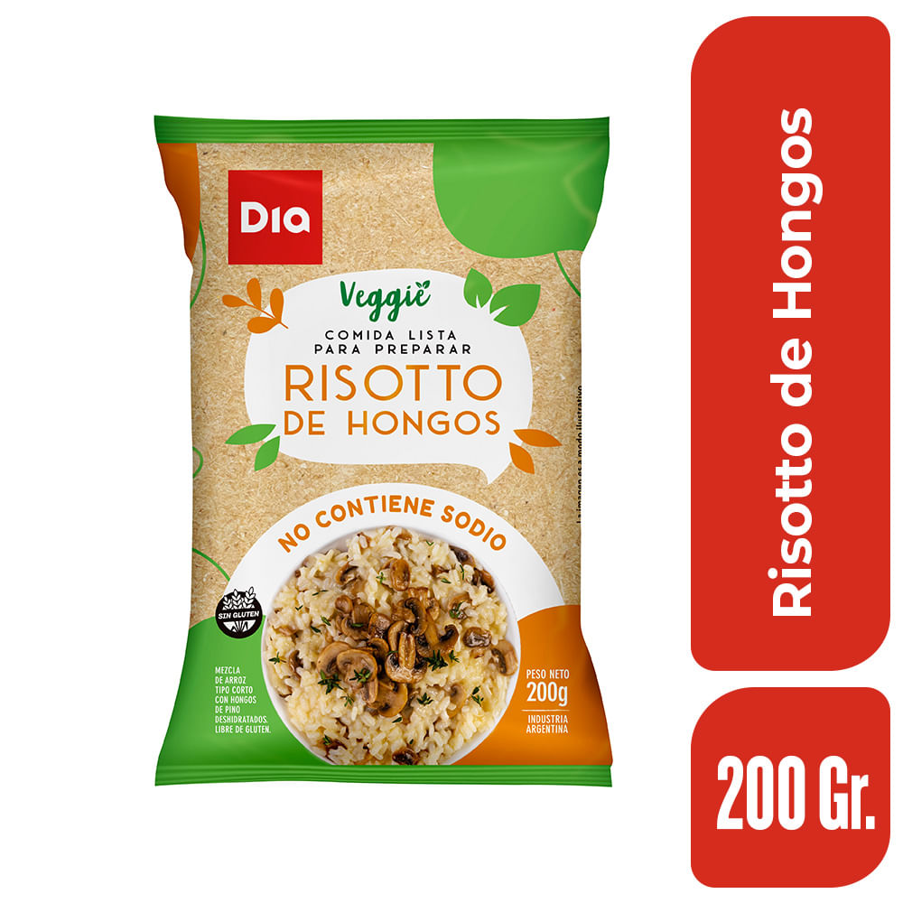 Risotto de Hongos Dia 200 Gr.