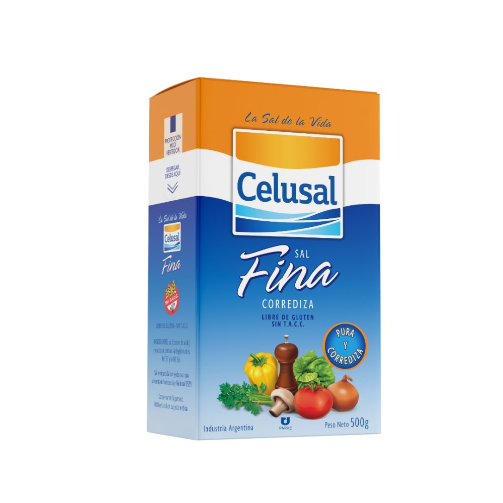 Sal Fina Estuche Celusal 500 Gr.
