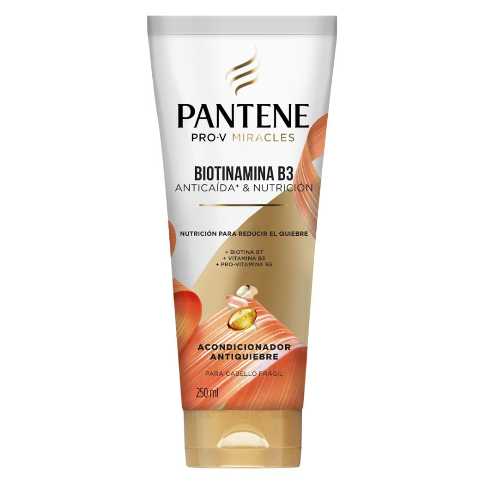 Acondicionador Biotinamina Pantene 250 Ml.
