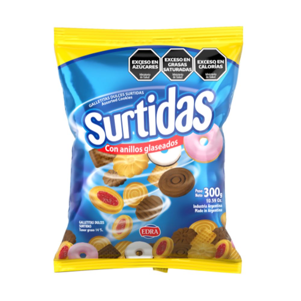 Galletitas Surtidas Edra 300 Gr.