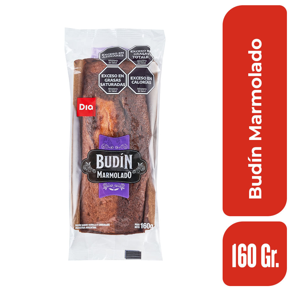 Budin Marmolado Dia 160 Gr.