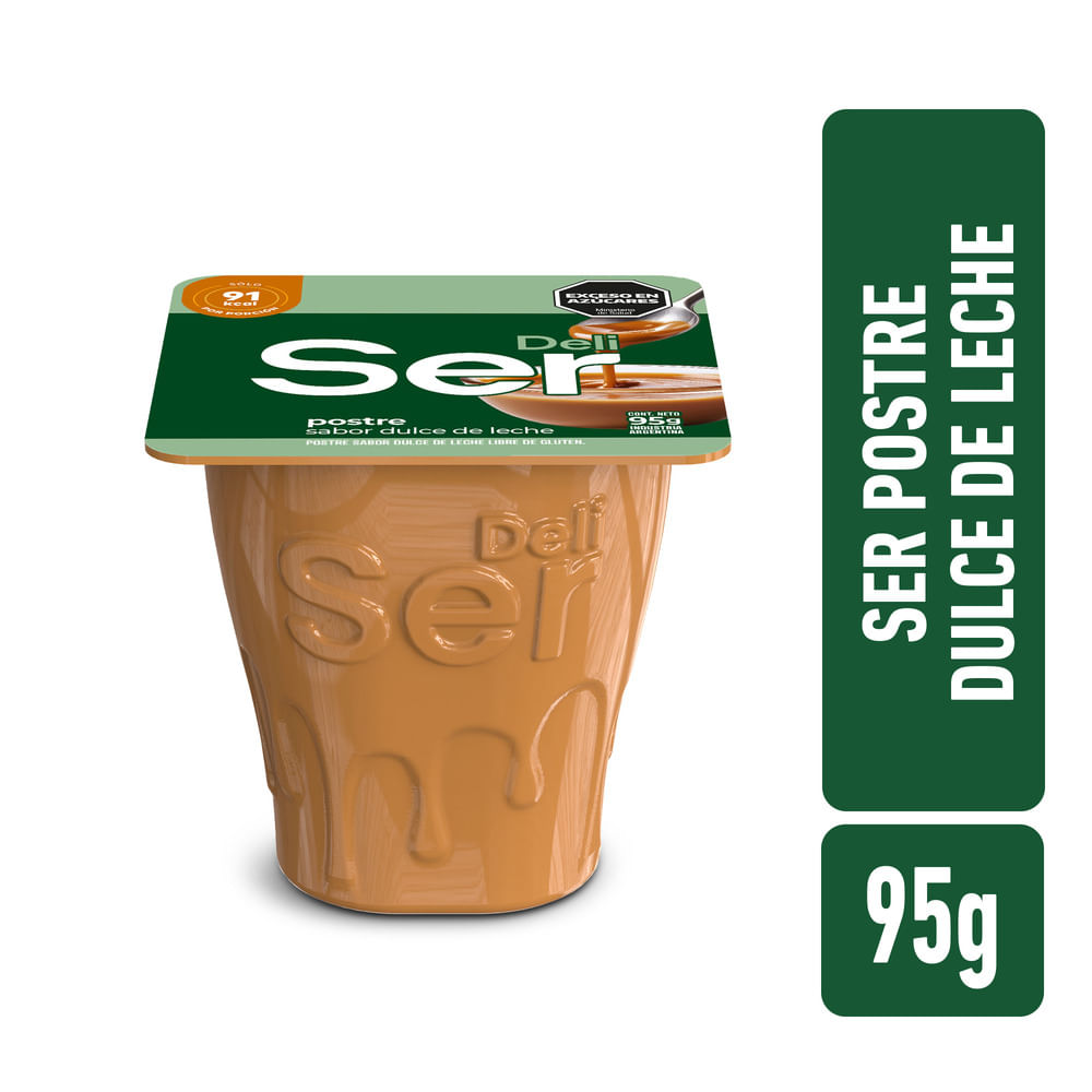 Postre Deli Dulce De Leche Ser 95 Gr.
