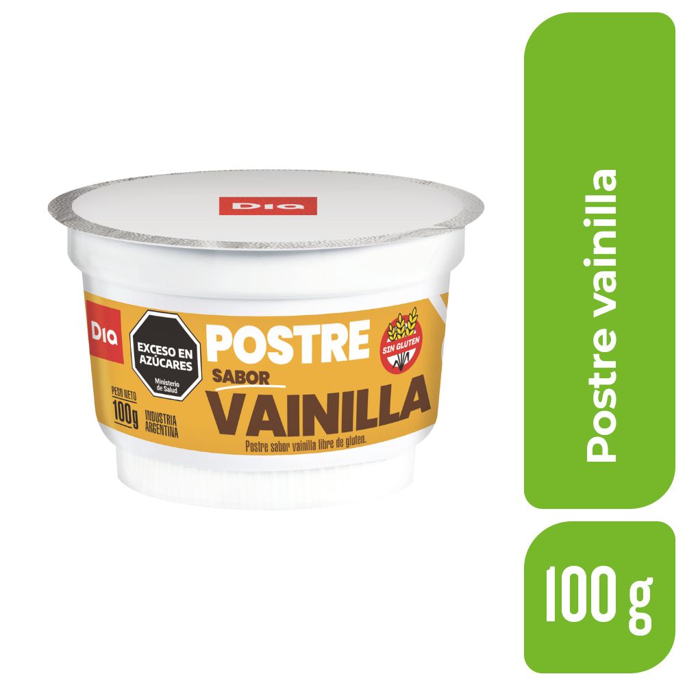 Postre Vainilla Dia 100 Gr.