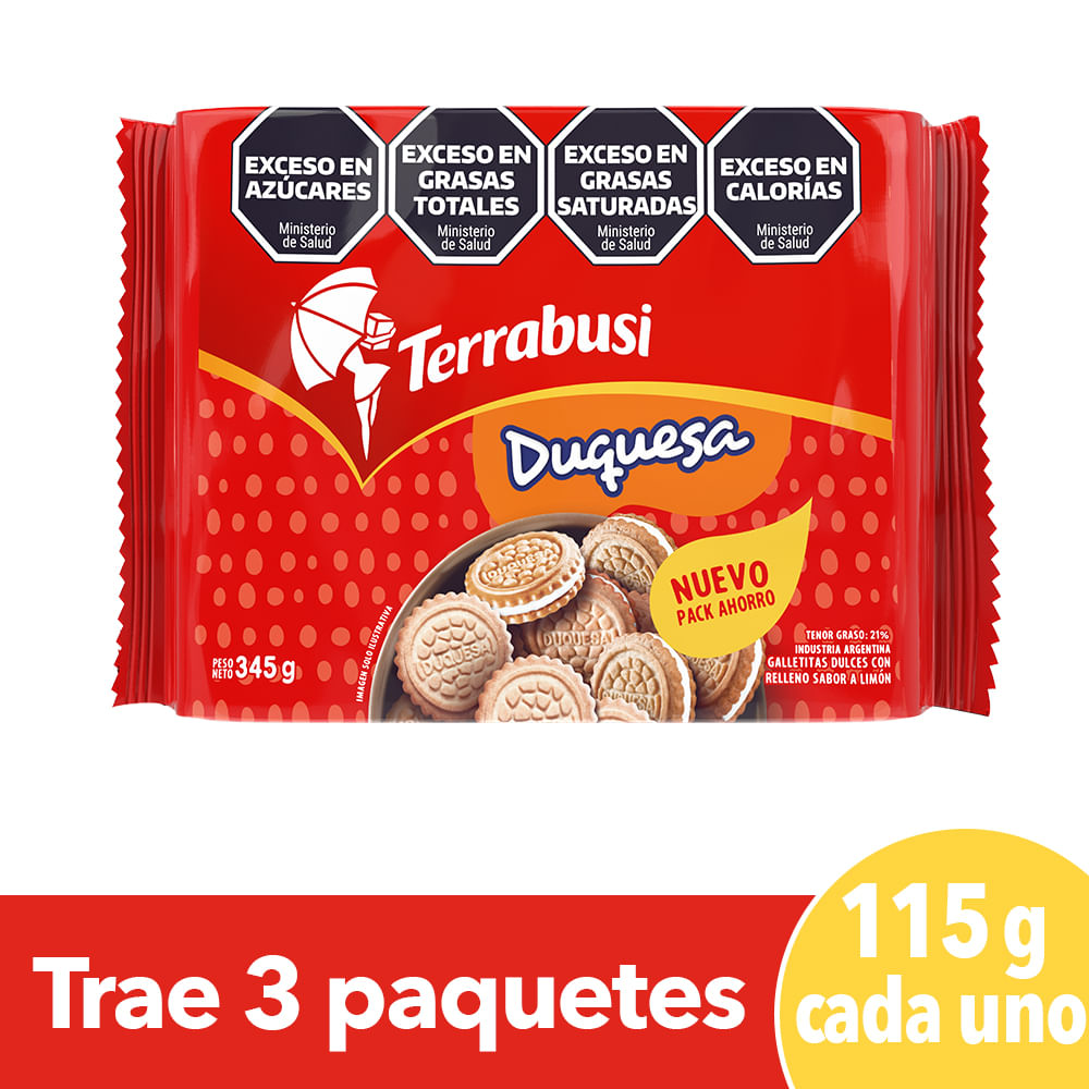 Galletita Dulce Duque 345 Gr.
