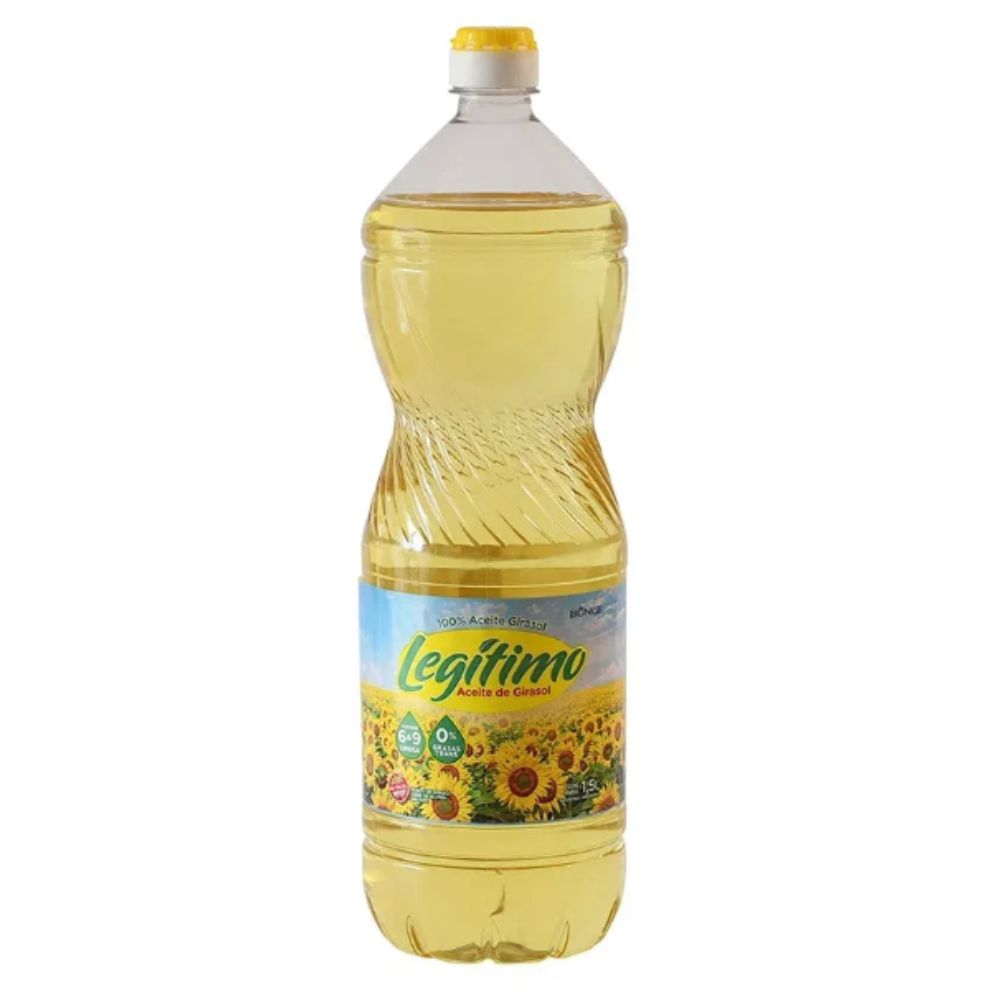 Aceite de Girasol Legítimo 1,5 Lt.