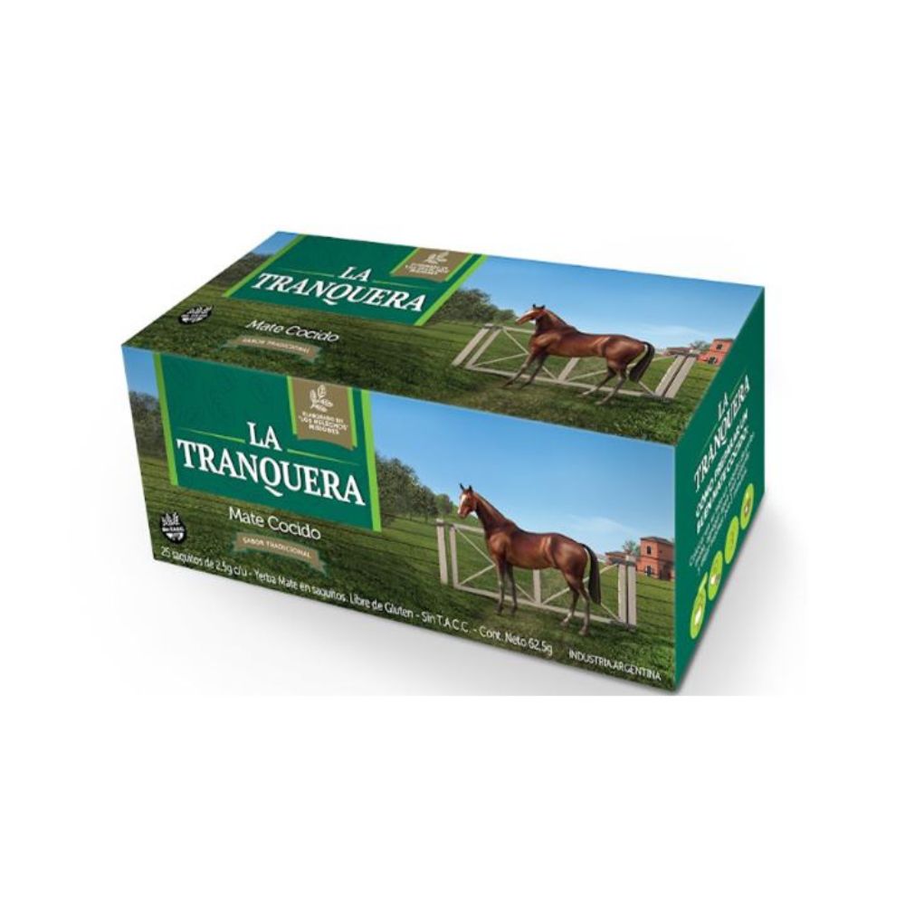 Mate Cocido En Saquitos La Tranquera 25 Ud.