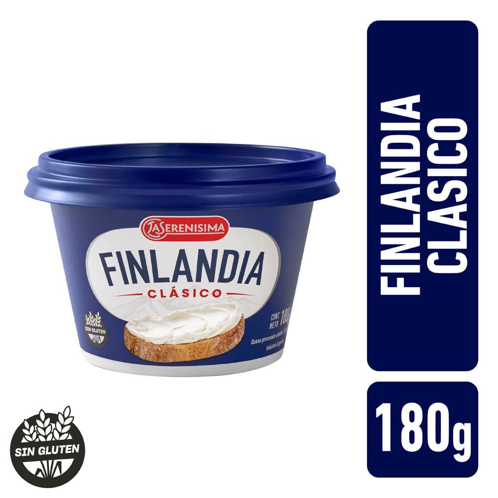 Queso Untable Finlandia Clásico 180 Gr.