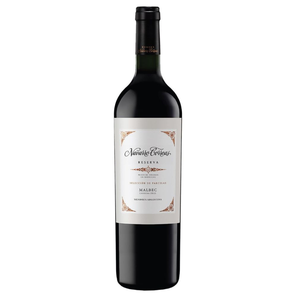 Vino Malbec Reserva Navarro Correa 750 Gr.