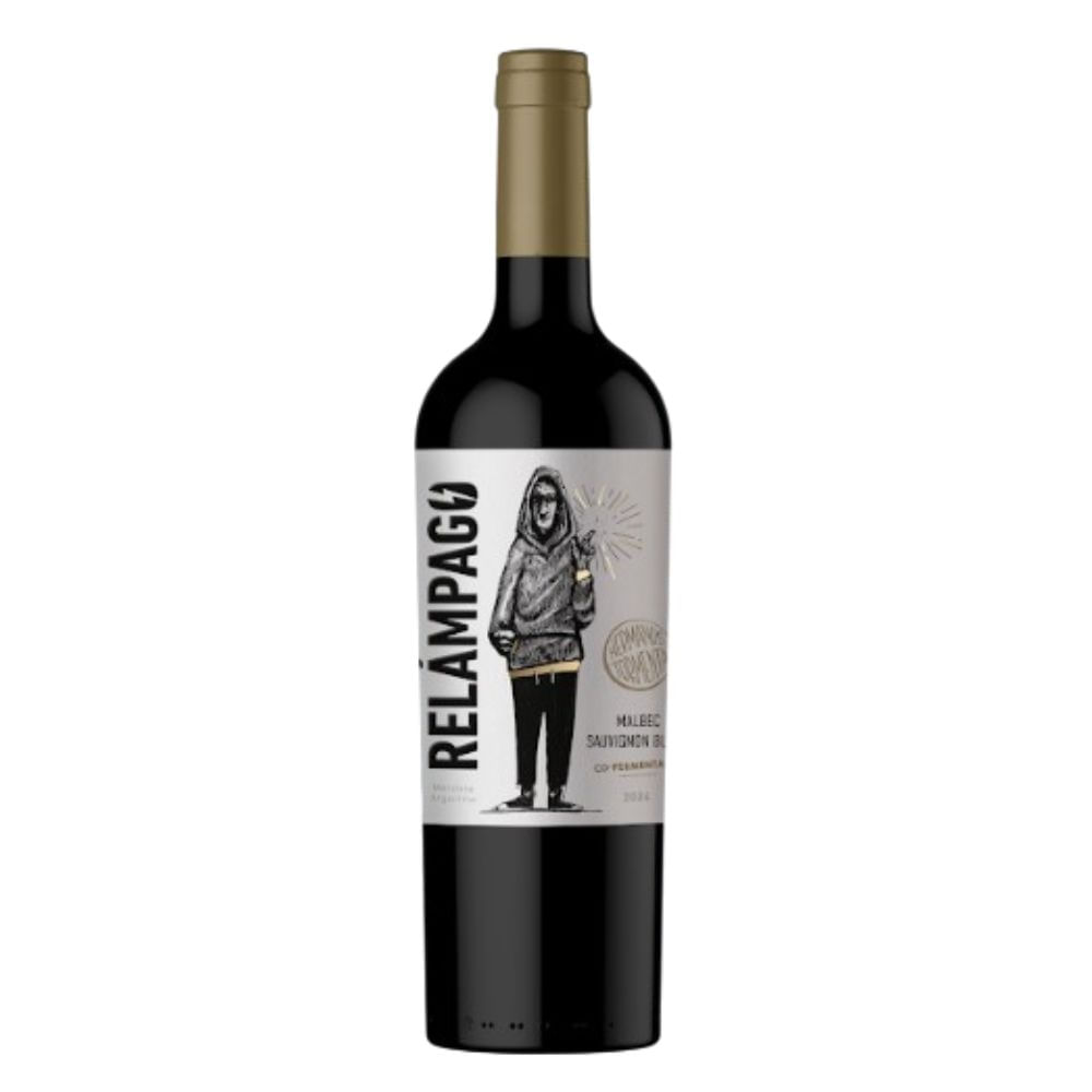 Vino Malbec Y Sauvignon Hermanos 750 Ml.