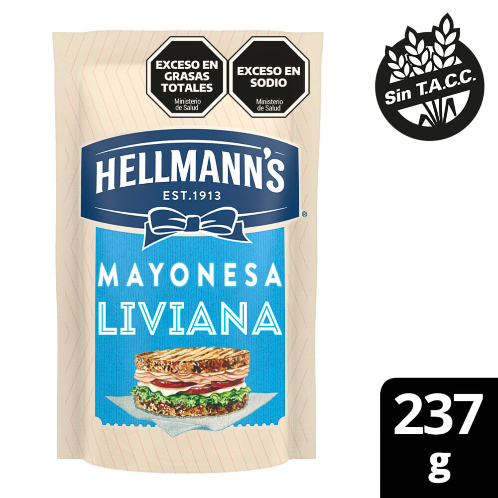 Mayonesa Hellmanns Liviana Doypack 237 Gr.