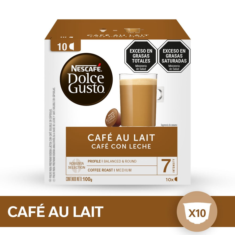 Nescafé Dolce Gusto Café Con Leche X 10 Ud.