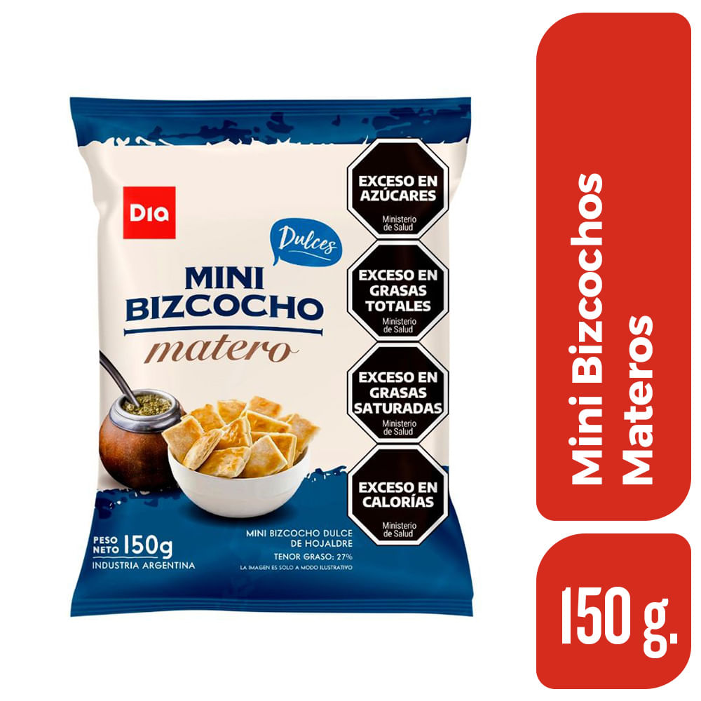 Mini Bizcochos Matero Dia 150 Gr.