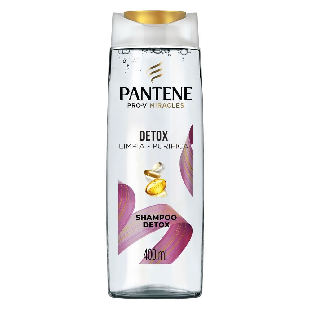 Shampoo Detox Pantene 400 Ml.