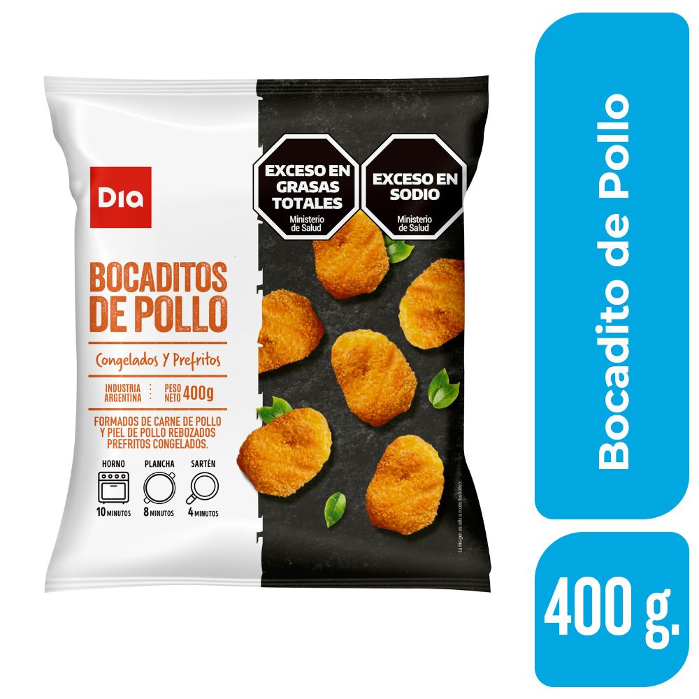 Bocaditos de Pollo X 400 Gr.