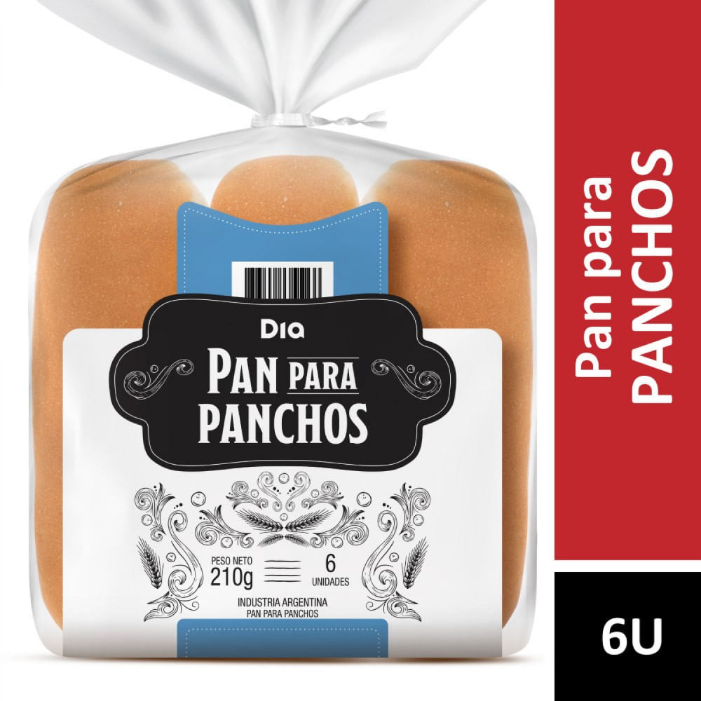 Pan para Pancho Dia 6 Ud.