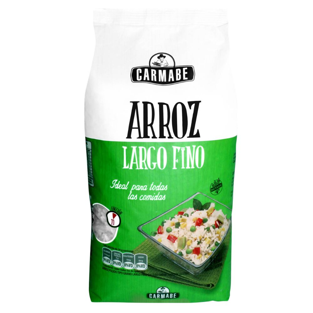 Arroz Largo Carmabe 1 Kg.