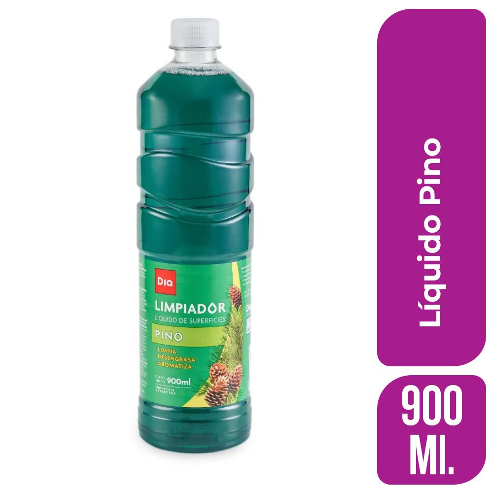 Limpiador Líquido DIA Pino 900 Ml.