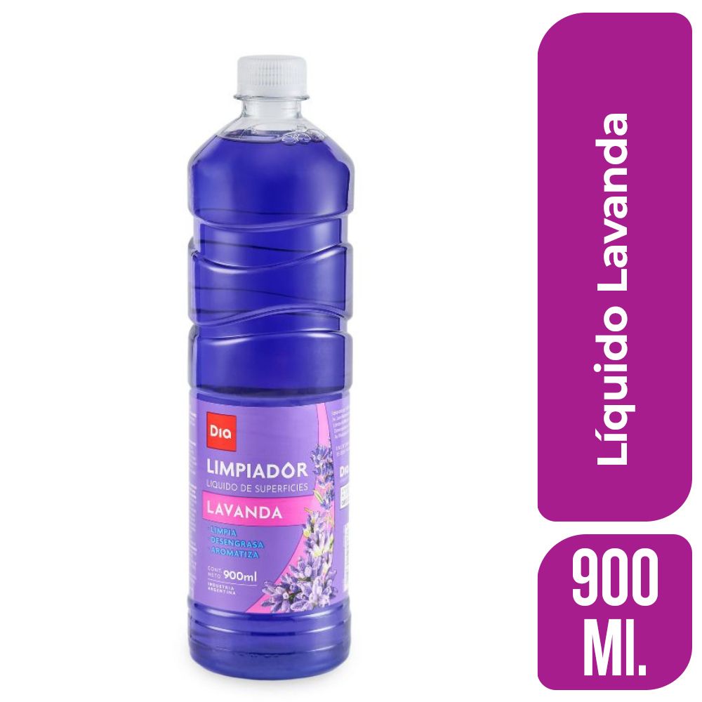 Limpiador Líquido DIA Lavanda 900 Ml.