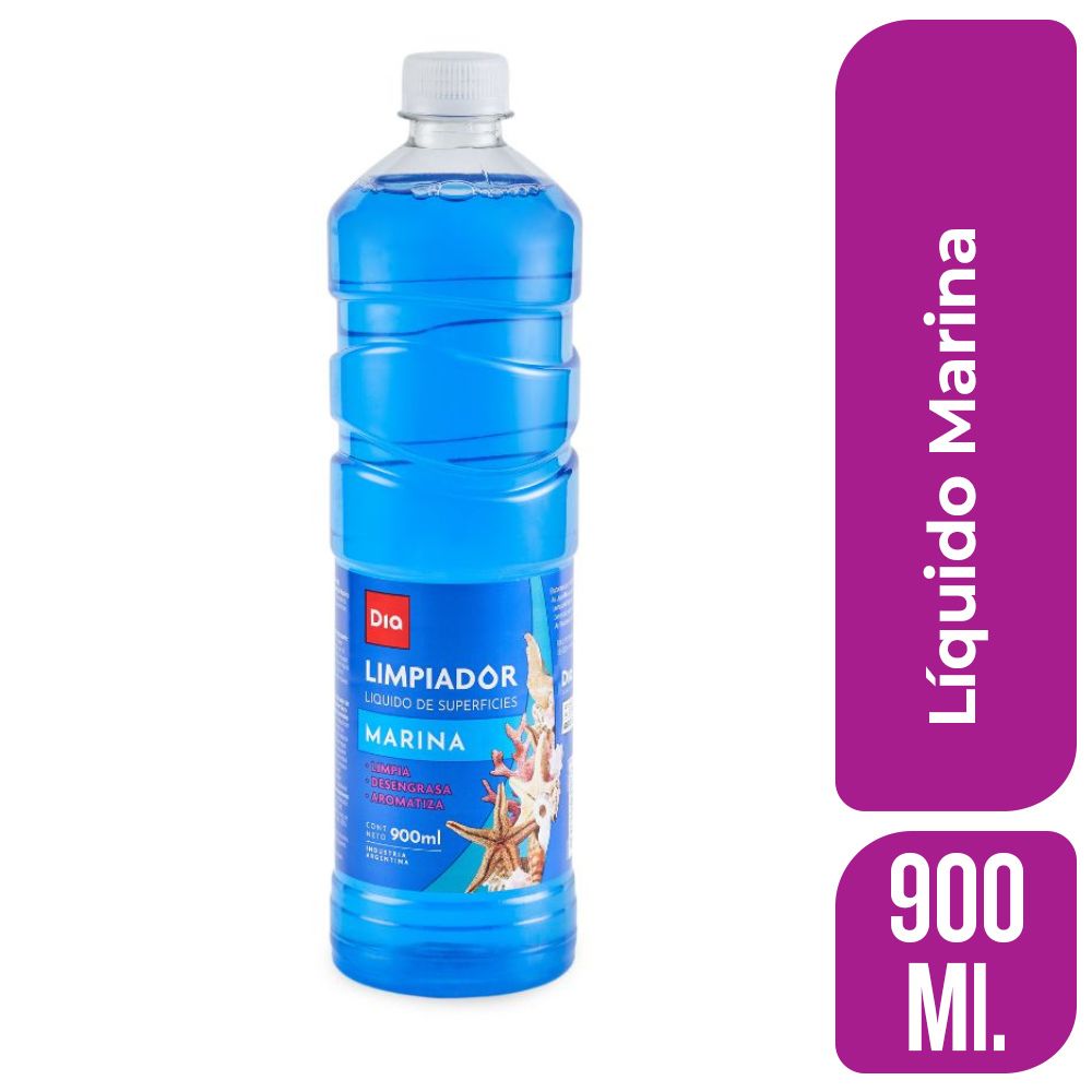 Limpiador Líquido DIA Marina 900 Ml.