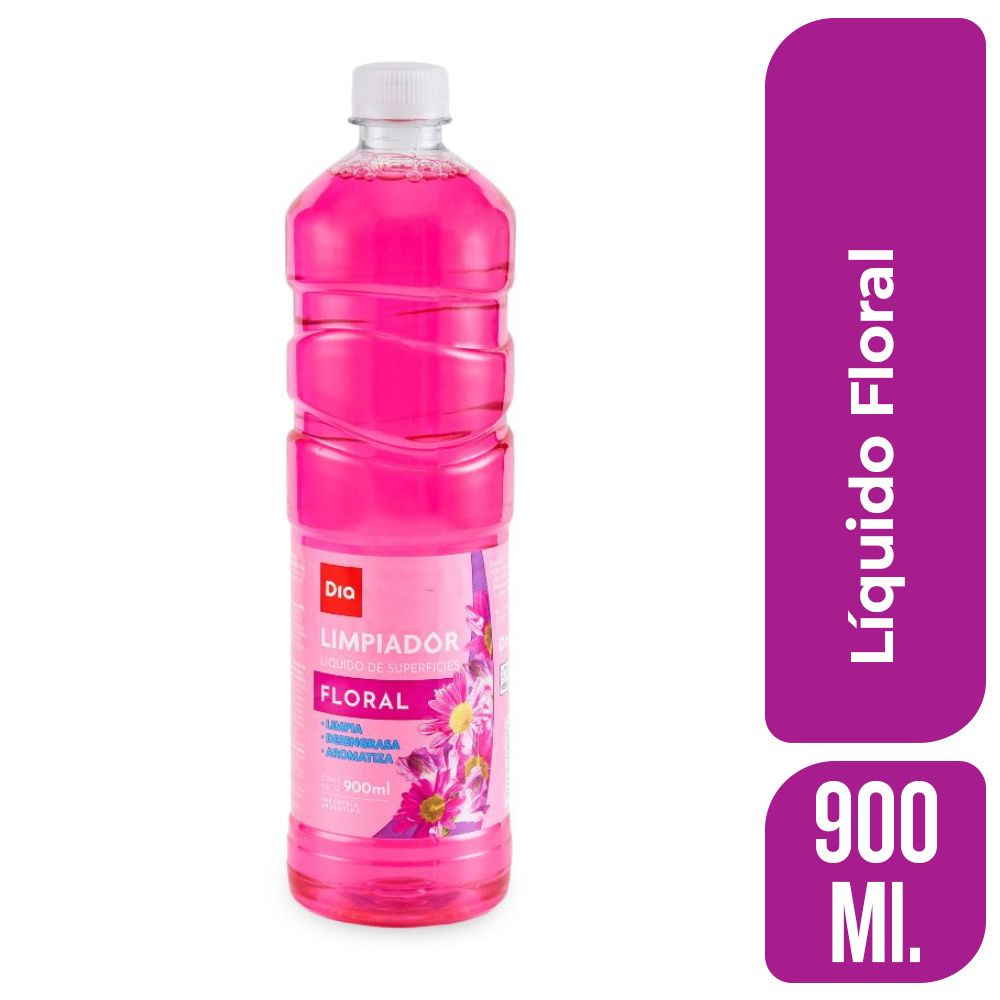Limpiador Líquido DIA Floral 900 Ml.