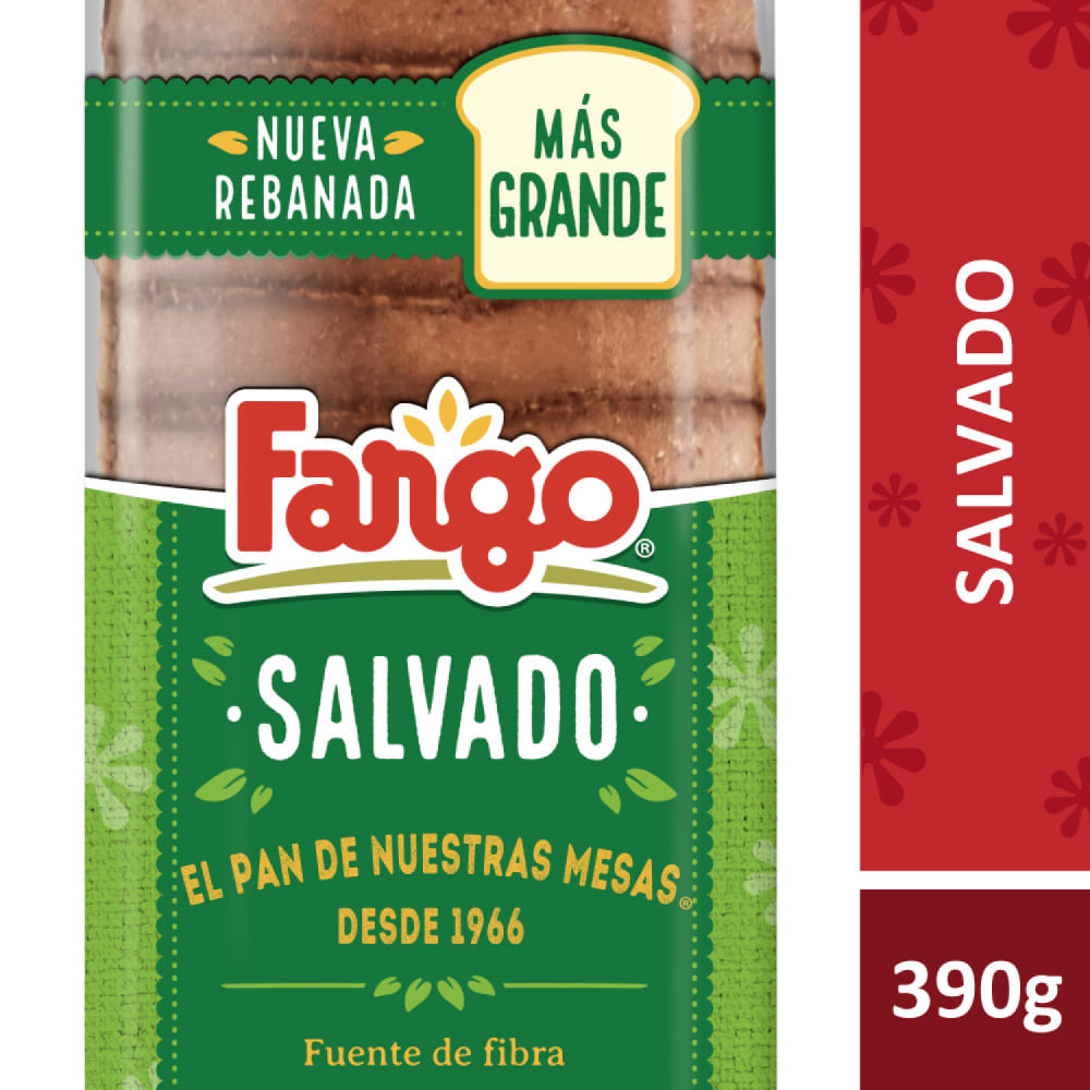 Pan Salvado Fargo 390 Gr.
