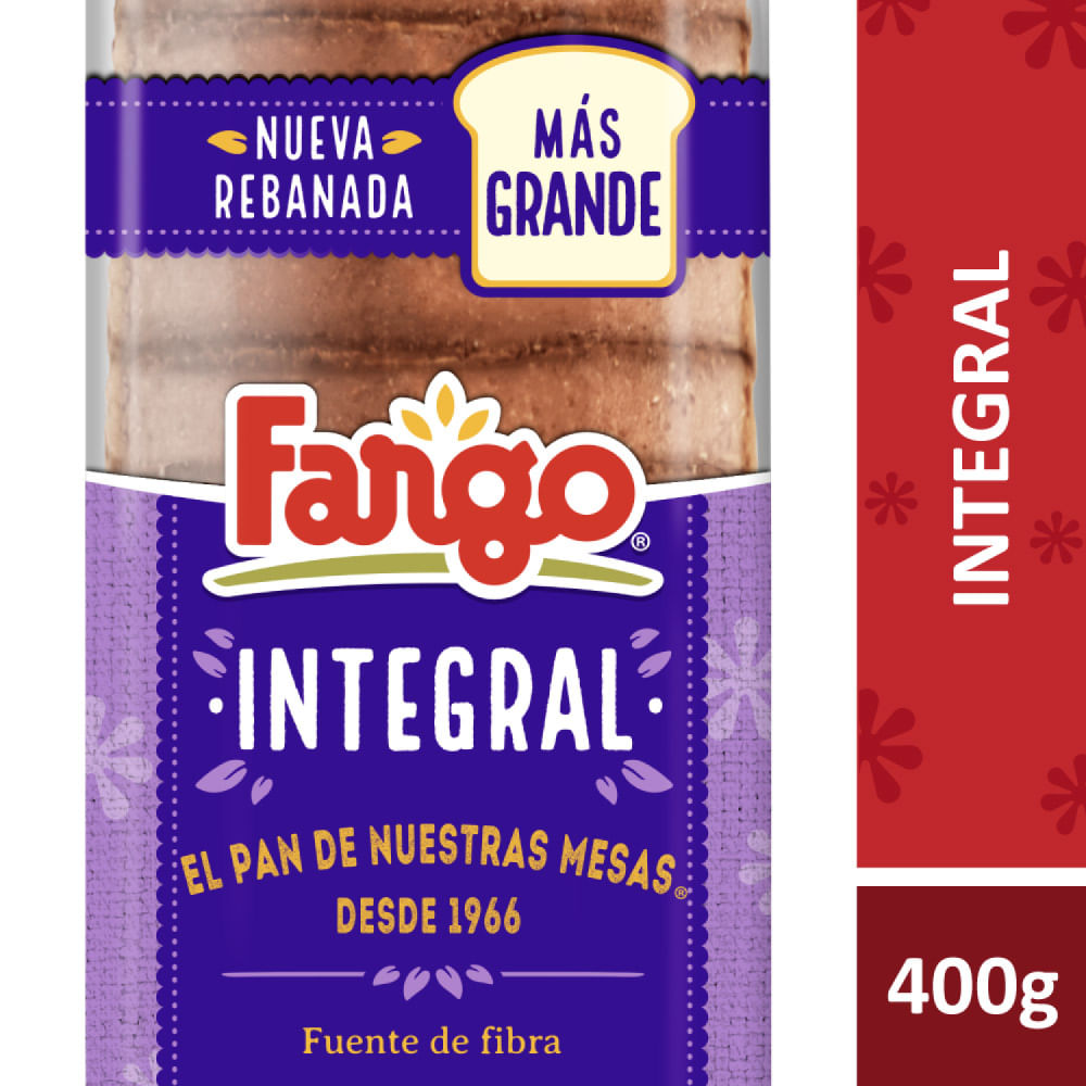 Pan Integral Fargo 400 Gr.