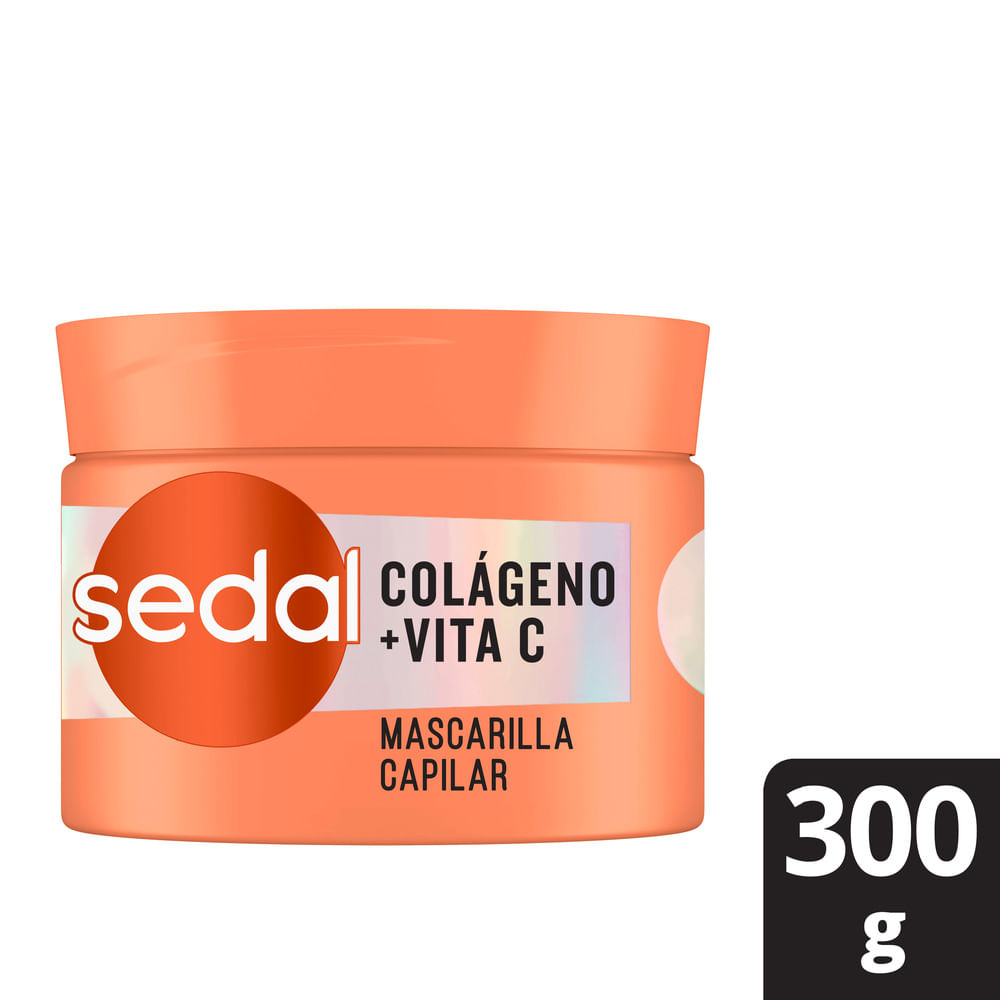 Máscara de Tratamiento sedal Colágeno + Vitamina C 300 Gr.