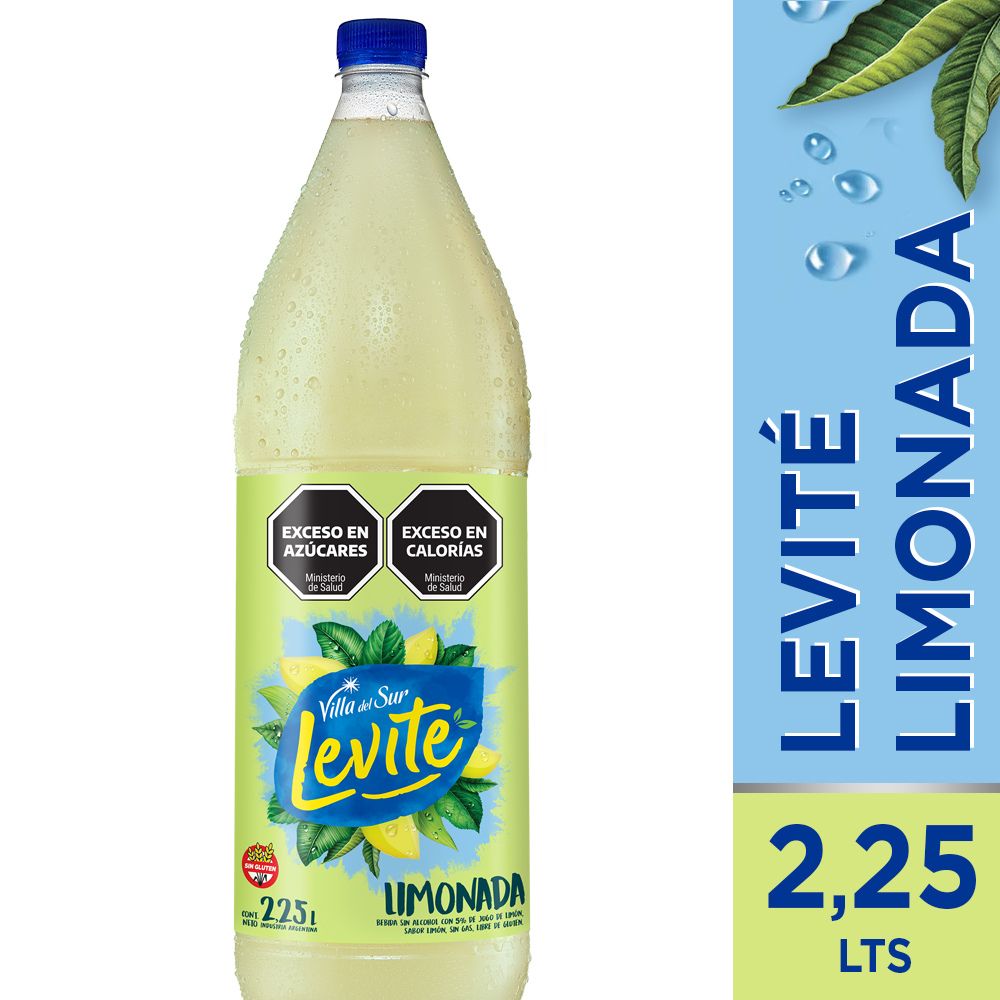 Agua Saborizada Levité Limonada 2,25 Lt.
