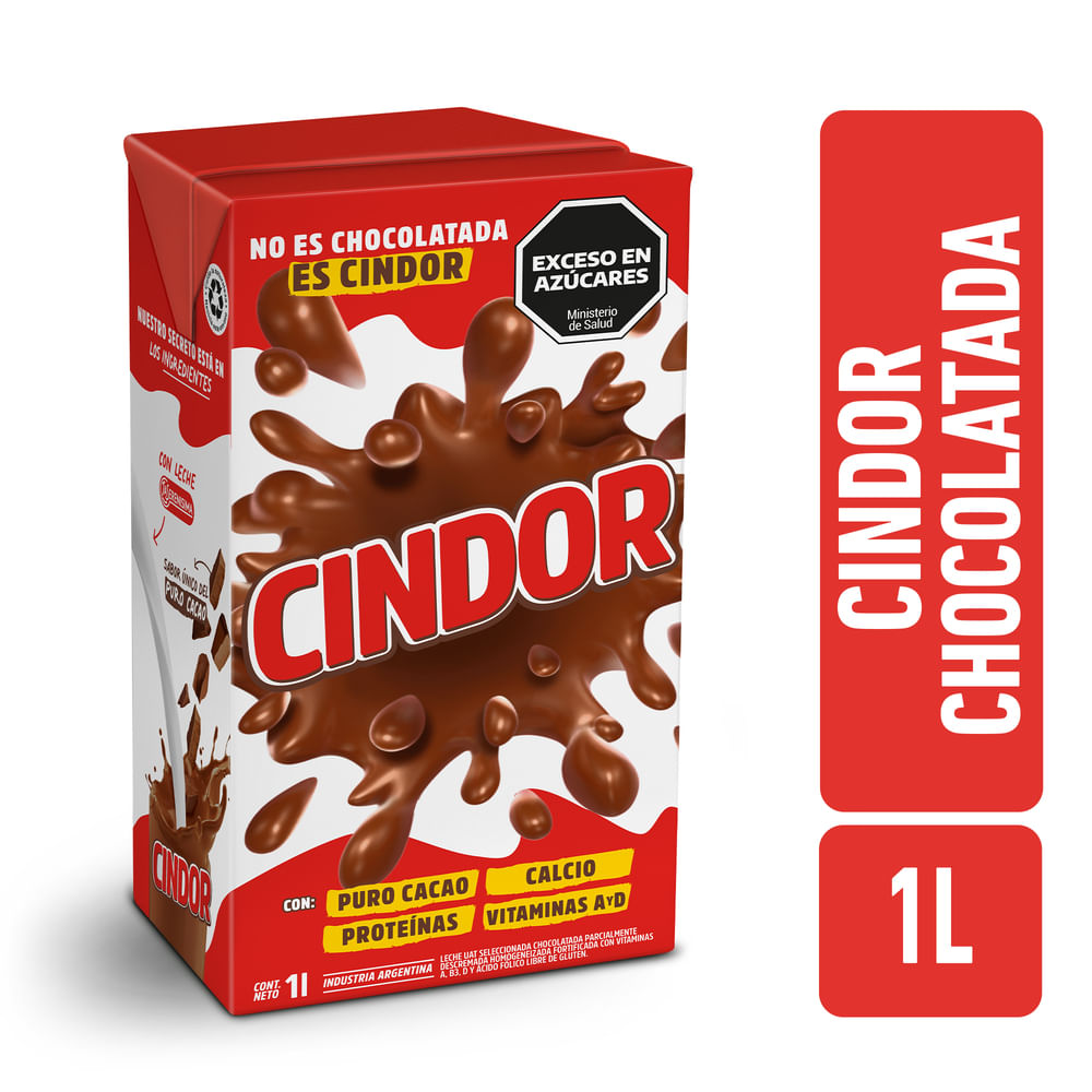 Leche chocolatada Cindor 1 Lt.