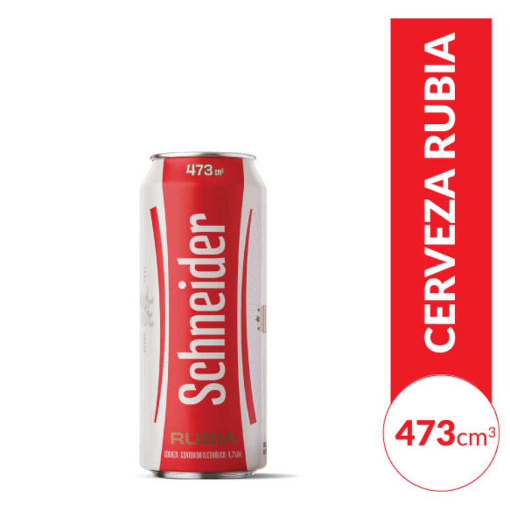 Cerveza Schneider Rubia 473 Ml.
