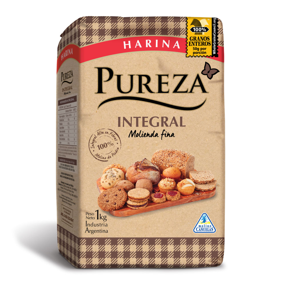 Harina Integral Pureza 1 Kg.