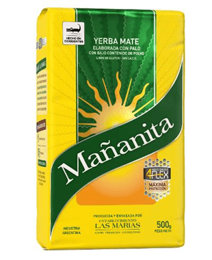 Yerba Mate MaÃ±anita 4 Flex 500 Gr.