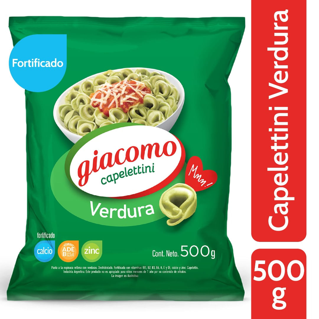 Capelettini Giacomo Verdura 500 Gr.