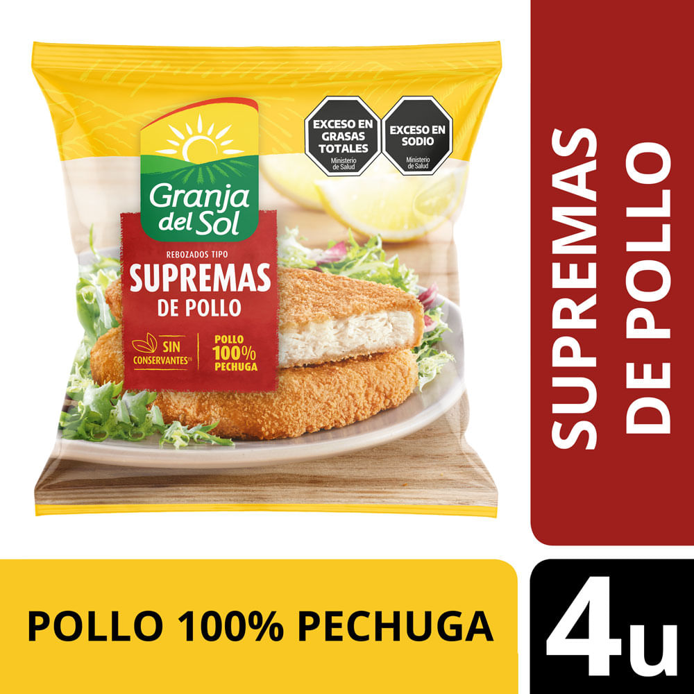 Supremas de Pollo Granja del Sol 360 Gr.