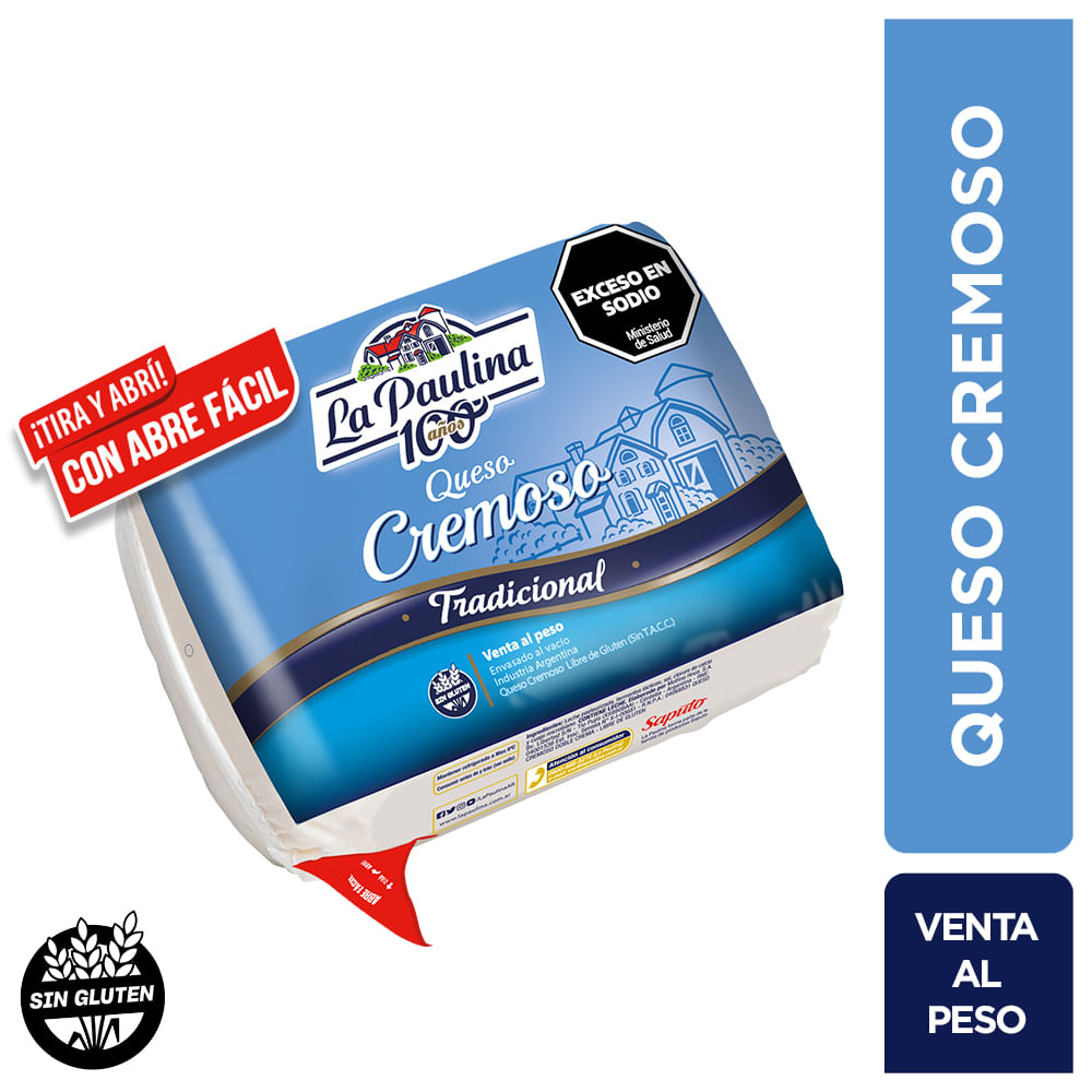 Queso Cremoso La Paulina x Kg.
