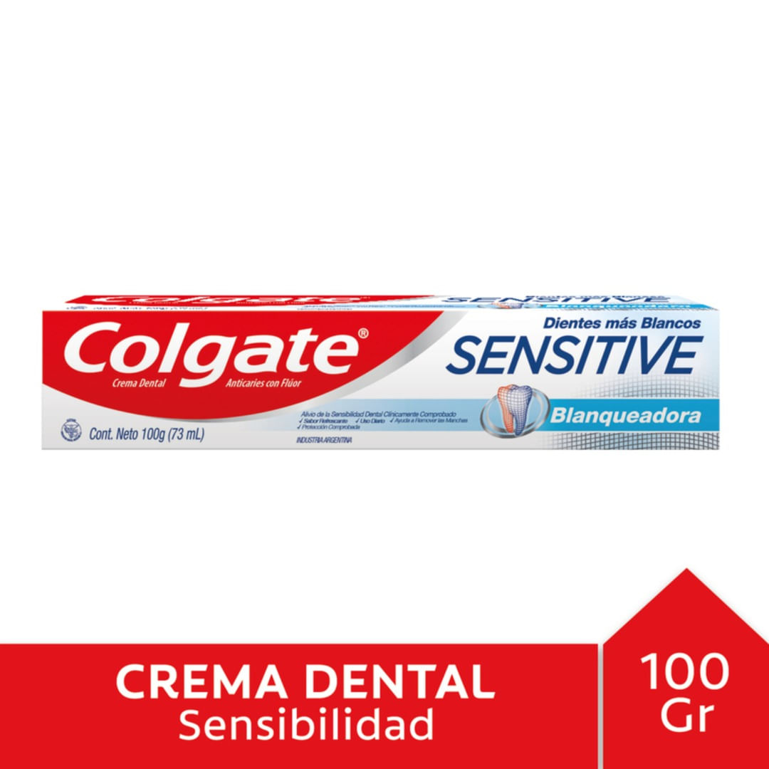 Pasta Dental Colgate Sensitive Whitening 100 Gr.