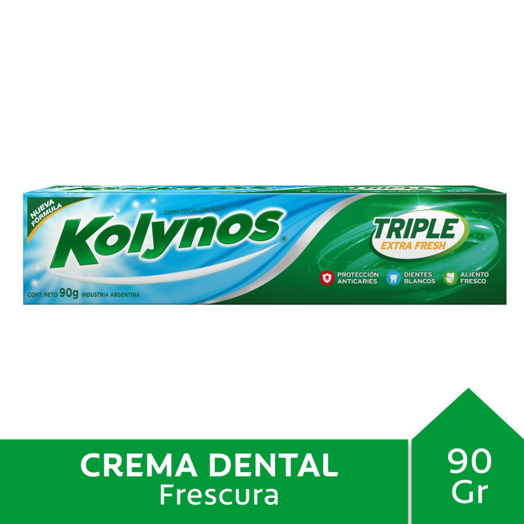 Pasta Dental Kolynos Frescura 123 90 Gr.