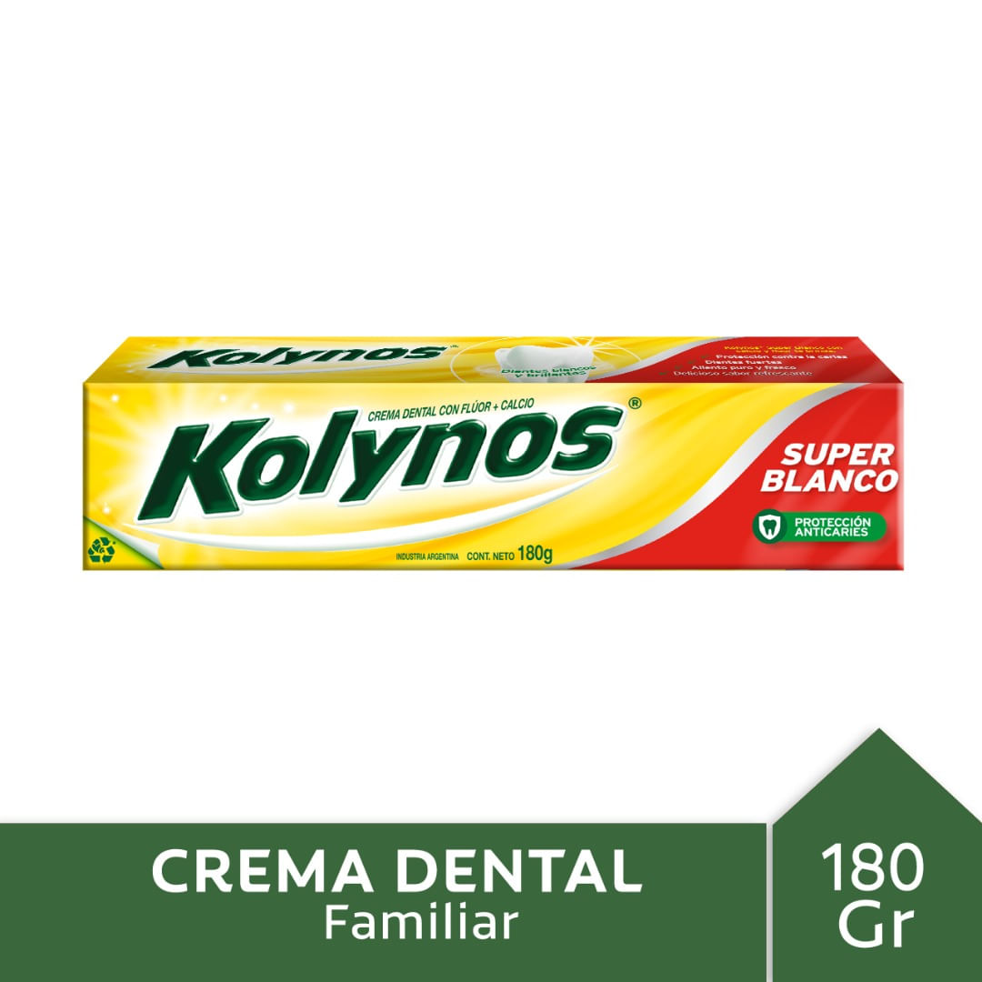 Pasta Dental Kolynos White Protection 180 Gr.