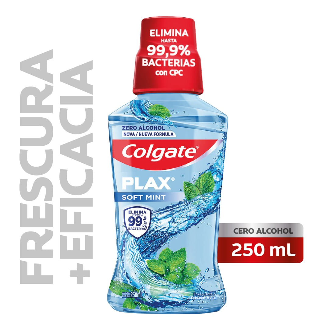Enjuague Bucal Colgate Plax Soft Mint 250 Ml.