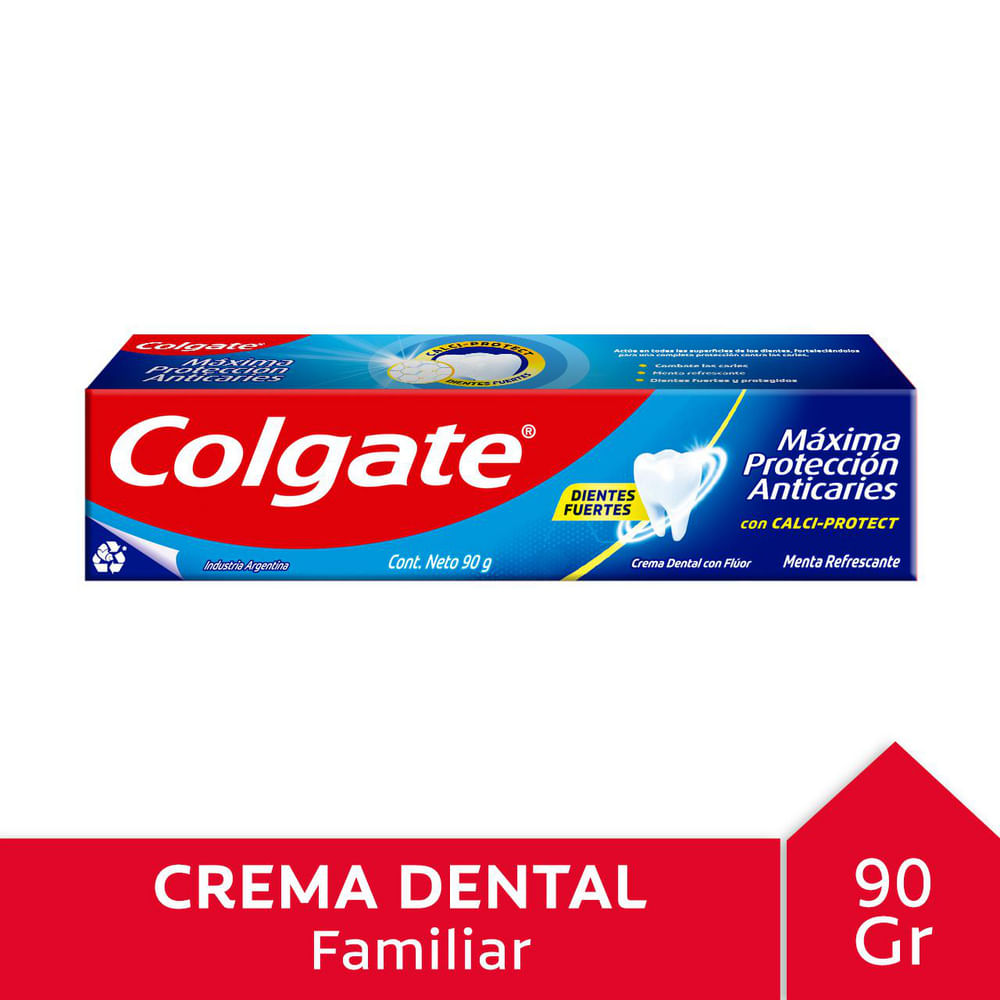 Pasta Dental Colgate Maxima Proteccion Anticaries 90 Gr.