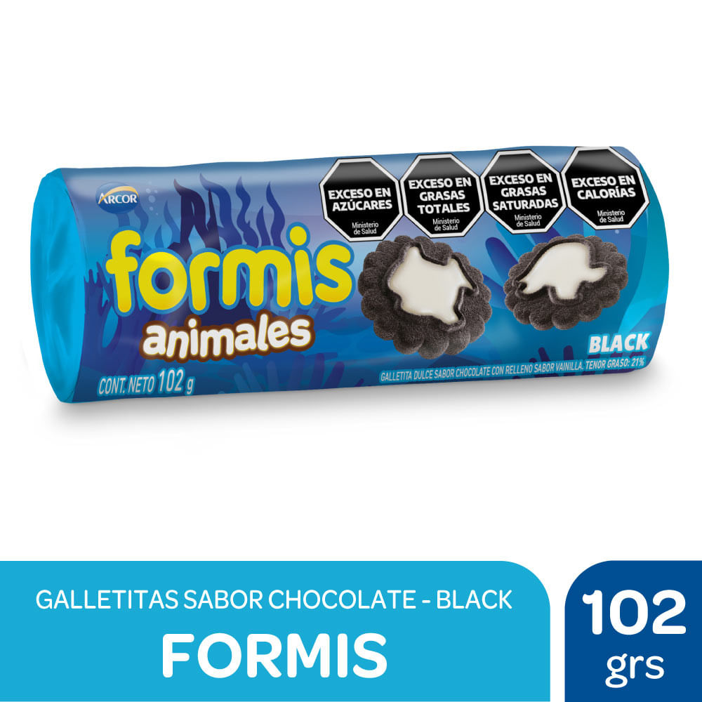 Galletitas Formis Chocolate Y Vainilla 102 Gr.