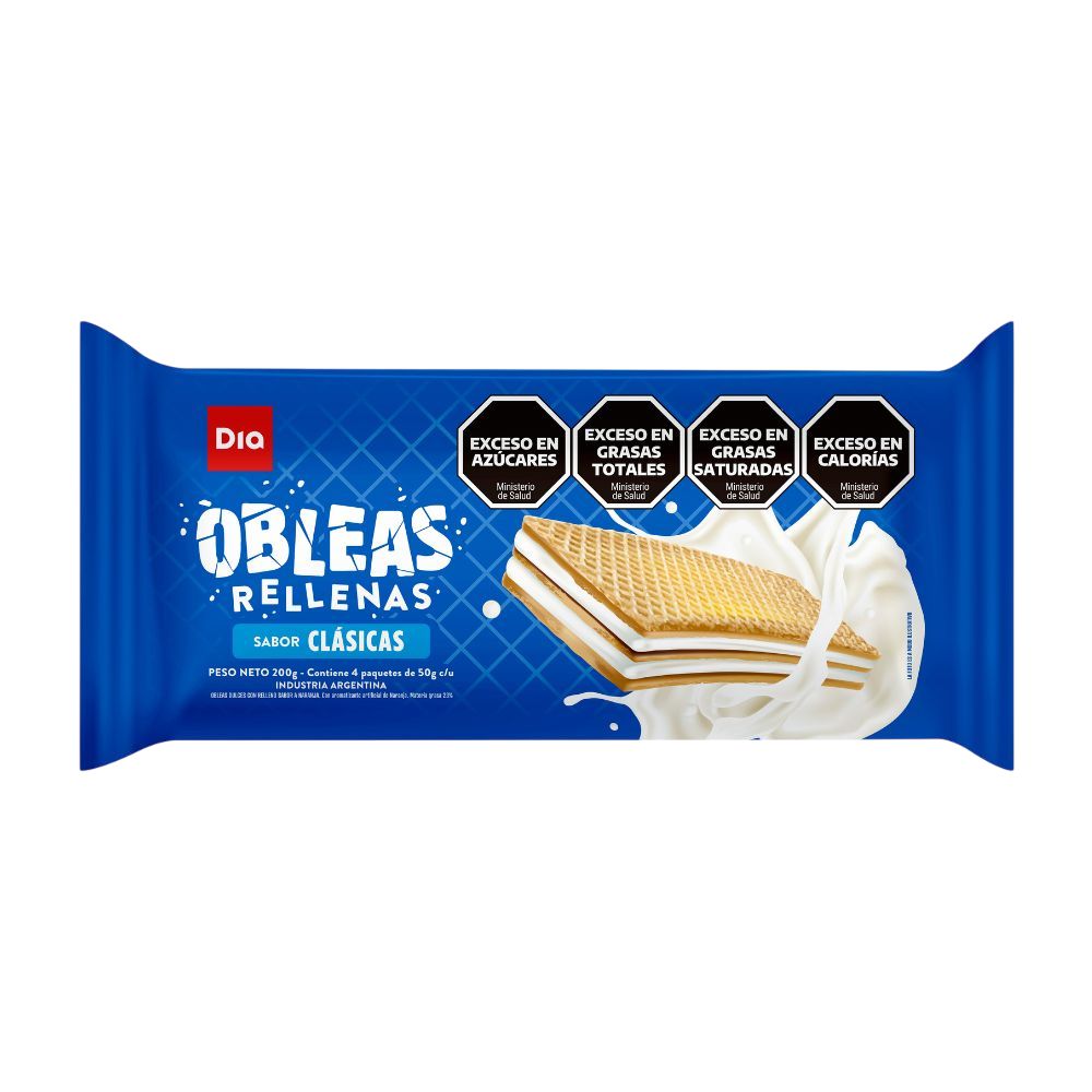 Obleas Clásicas Dia 200 Gr.