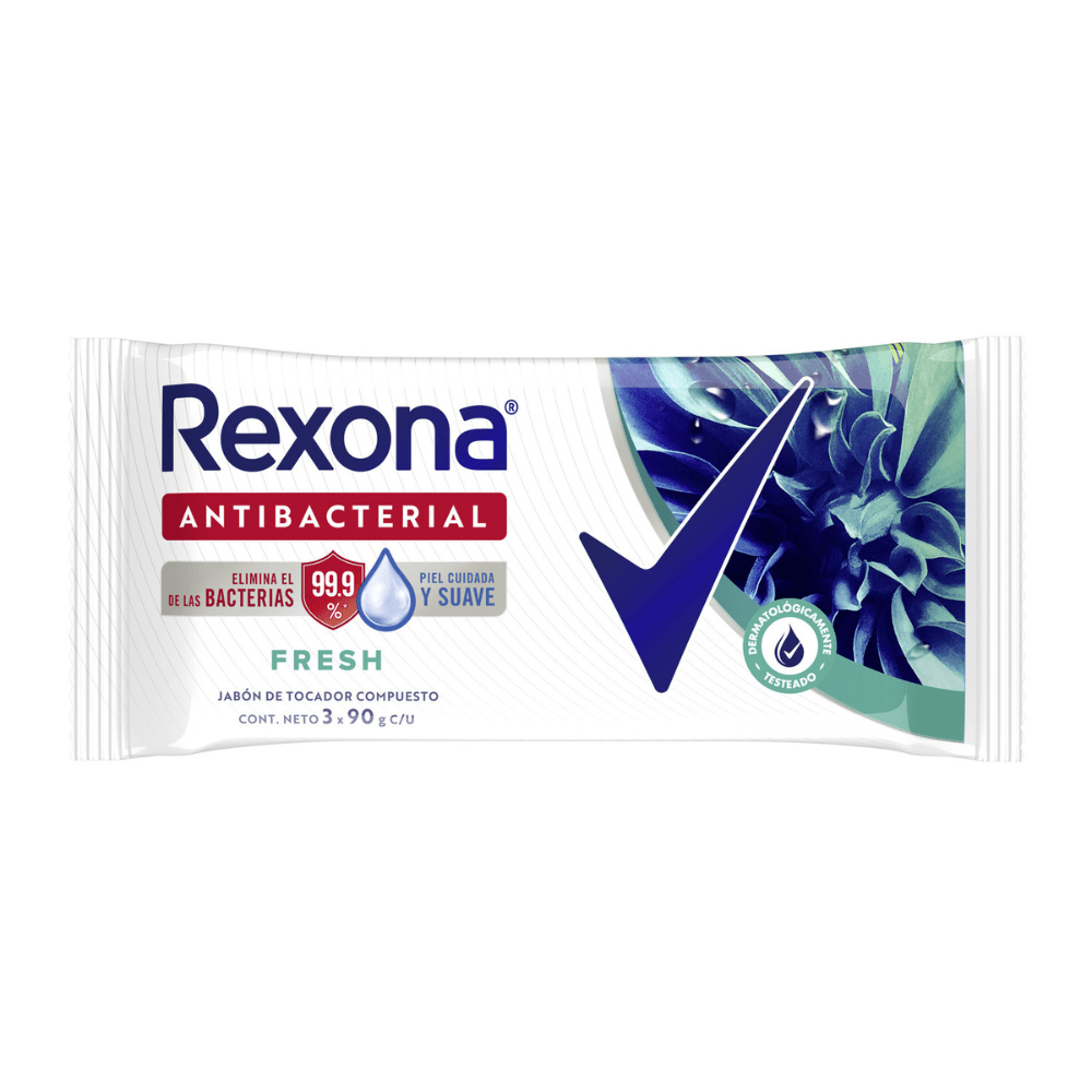 JabÃ³n En Barra Rexona Fresh 3X 90 Gr.
