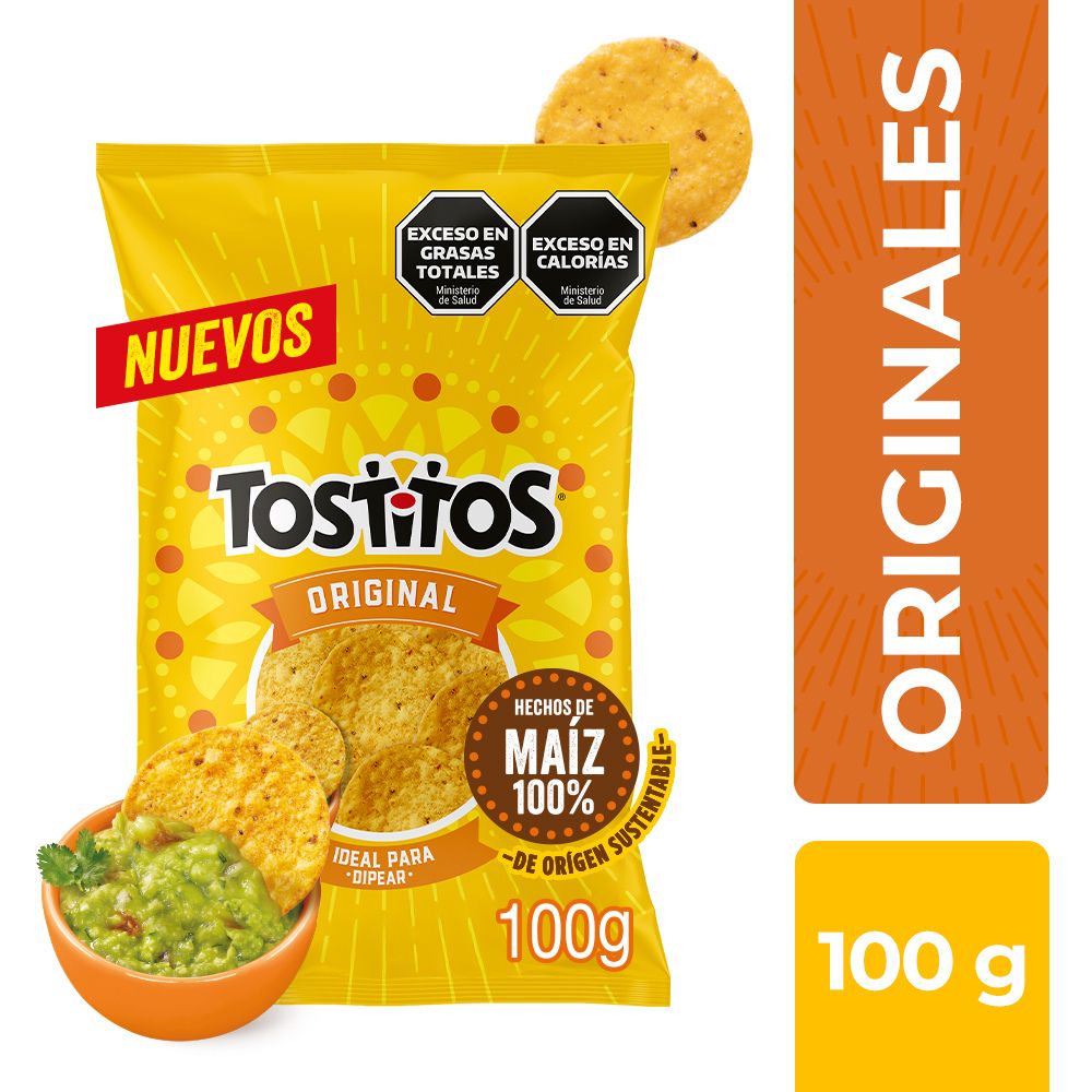 Nachos Sabor Original Tosti 100 Gr.
