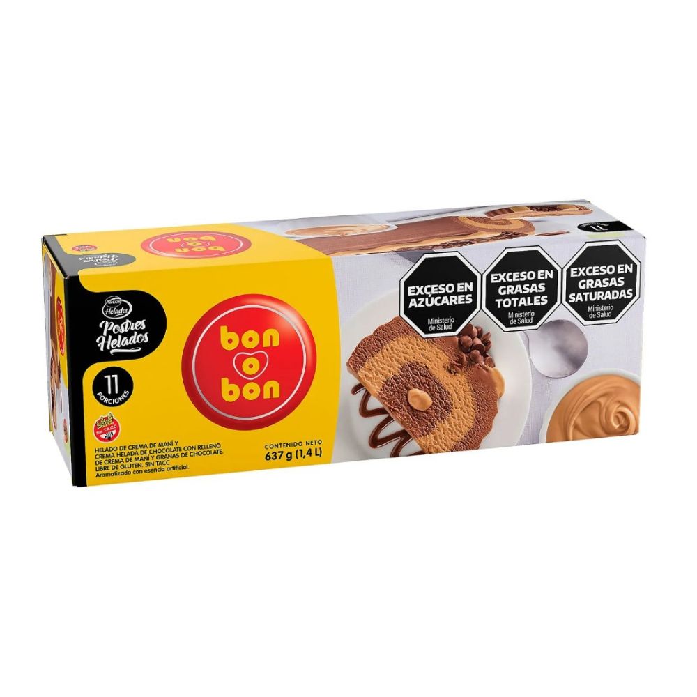 Postre Helado Bonobon 637 Gr.