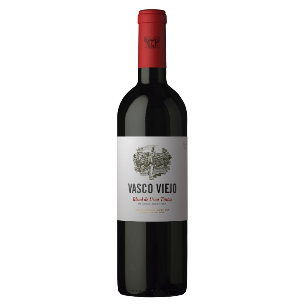 Vino tinto Blend Vasco Viejo en botella 750 ml